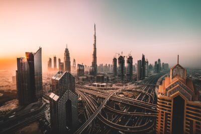 Burj Khalifa in Dubai U.A.E
